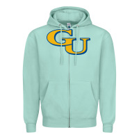 Seafoam graceland university yellowjacket Zipper Hoodie - linhVisuals