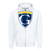 Graceland University Yellowjackets Vectorized Zipper Hoodie | Teevron