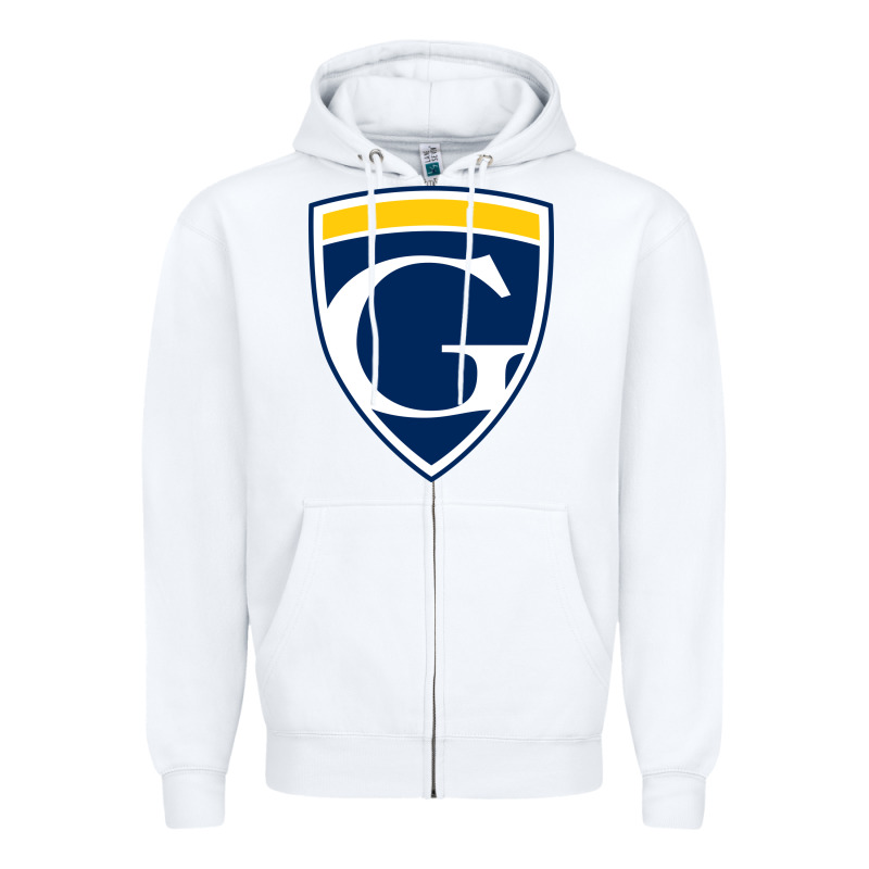 Graceland University Yellowjackets Vectorized Zipper Hoodie by linhVisuals | Teevron