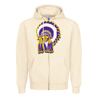 Sandshell haskell indian Zipper Hoodie - linhVisuals