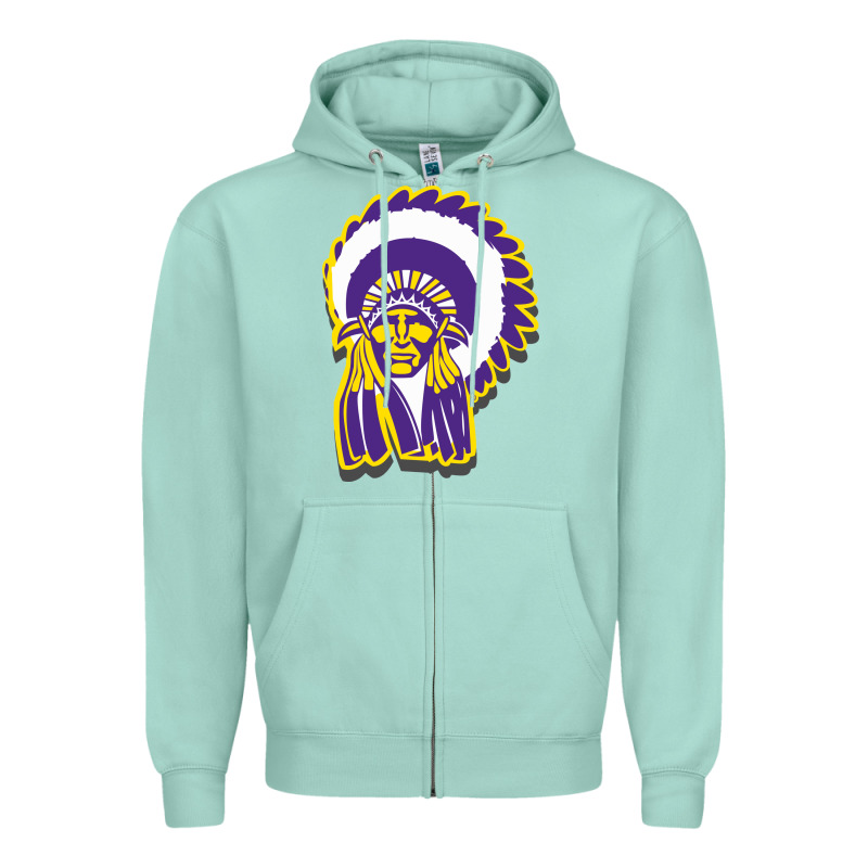 Haskell Indian Zipper Hoodie by linhVisuals | Teevron