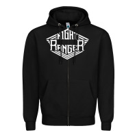 Black night ranger Zipper Hoodie - linhVisuals