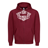 Burgundy night ranger Zipper Hoodie - linhVisuals