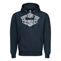 Navy night ranger Zipper Hoodie - linhVisuals