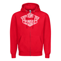 Red night ranger Zipper Hoodie - linhVisuals