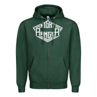 Sports Green night ranger Zipper Hoodie - linhVisuals