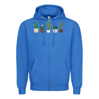 True Royal cute plant Zipper Hoodie - linhVisuals