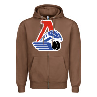 Chestnut lokomotiv yaroslavl Zipper Hoodie - linhVisuals