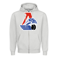 Dove Grey lokomotiv yaroslavl Zipper Hoodie - linhVisuals