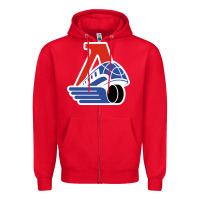 Red lokomotiv yaroslavl Zipper Hoodie - linhVisuals