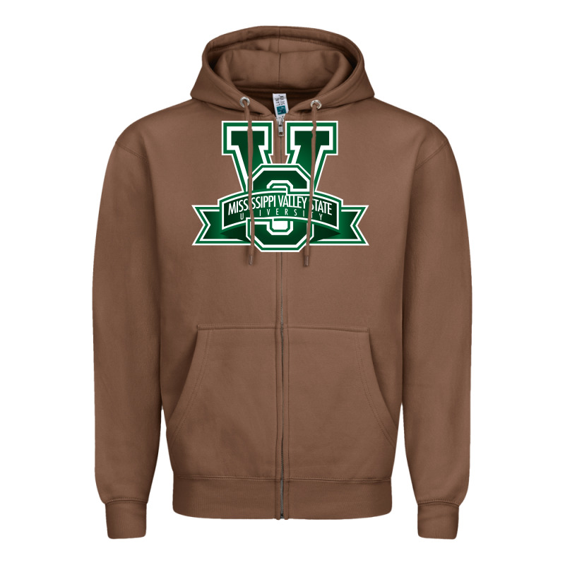 The Mississippi Valley Tate University Zipper Hoodie by linhVisuals | Teevron
