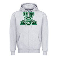 Heather Grey The mississippi valley tate university Zipper Hoodie - linhVisuals
