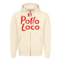 Sandshell El Pollo Loco Zipper Hoodie - linhVisuals