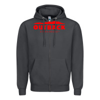 Smoke outback steakhouse Zipper Hoodie - linhVisuals