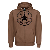 Chestnut all star cna Zipper Hoodie - linhVisuals