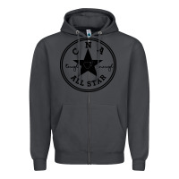 Smoke all star cna Zipper Hoodie - linhVisuals