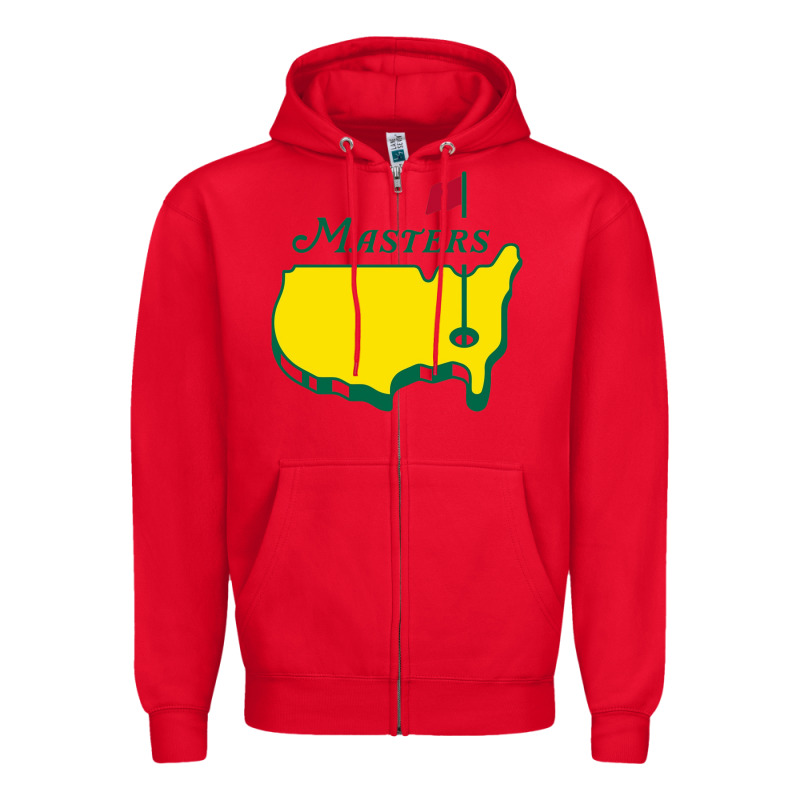 Master Golf Tournament Zipper Hoodie by linhVisuals | Teevron