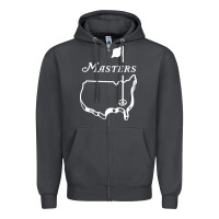 Smoke MASTER GOLF TOURNAMENT Zipper Hoodie - linhVisuals