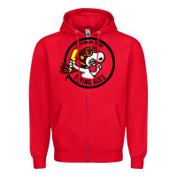 Red flying aces Zipper Hoodie - linhVisuals