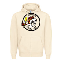 Sandshell flying aces Zipper Hoodie - linhVisuals