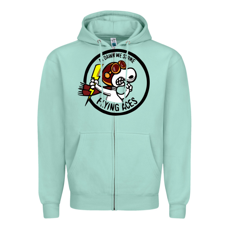Flying Aces Zipper Hoodie by linhVisuals | Teevron