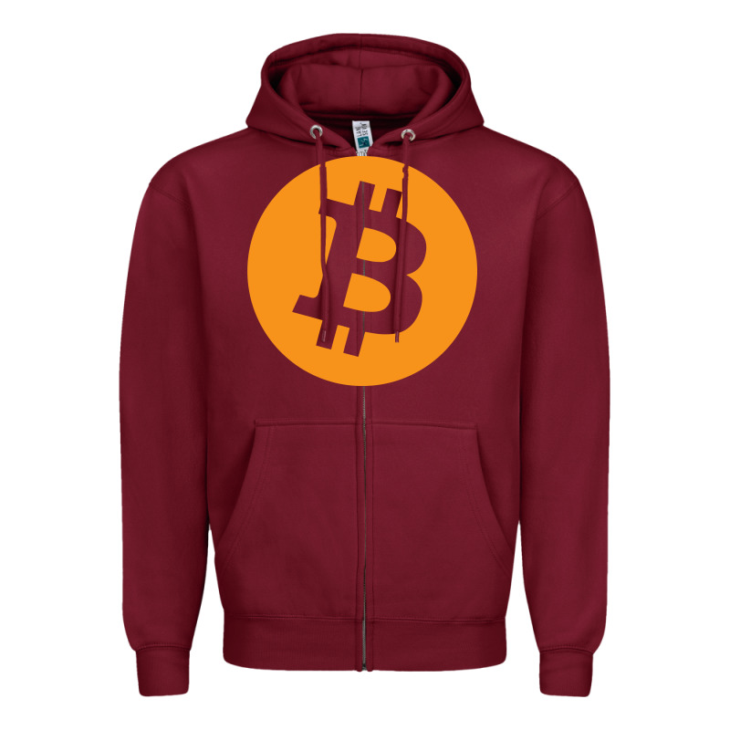 Bitcoin Ledger Blockchain Satoshi Btc Zipper Hoodie by linhVisuals | Teevron