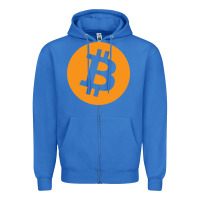 True Royal bitcoin ledger blockchain satoshi btc Zipper Hoodie - linhVisuals