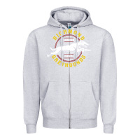Heather Grey Richmond Greyhounds Lon Don 1897 Zipper Hoodie - linhVisuals