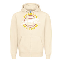 Sandshell Richmond Greyhounds Lon Don 1897 Zipper Hoodie - linhVisuals