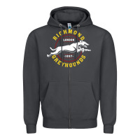 Smoke Richmond Greyhounds Lon Don 1897 Zipper Hoodie - linhVisuals