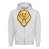 Dove Grey The Owl House Zipper Hoodie - linhVisuals