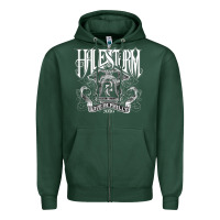 Sports Green halestorm Zipper Hoodie - linhVisuals