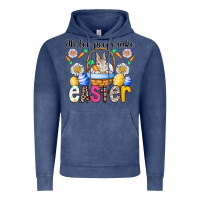 Vintage Denim Oh For Peeps Sake Easter Vintage Hoodie - CowhideDigitalArt