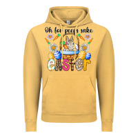 Vintage Mustard Oh For Peeps Sake Easter Vintage Hoodie - CowhideDigitalArt