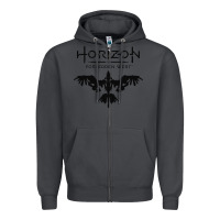 Smoke HORIZON FORBIDDEN WEST Zipper Hoodie - linhVisuals