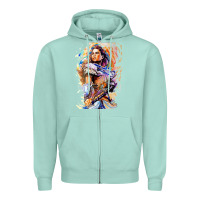 Seafoam ALOY - HORIZON FORBIDDEN WEST Zipper Hoodie - linhVisuals