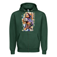 Sports Green ALOY - HORIZON FORBIDDEN WEST Zipper Hoodie - linhVisuals