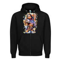 Black ALOY - HORIZON FORBIDDEN WEST Zipper Hoodie - linhVisuals