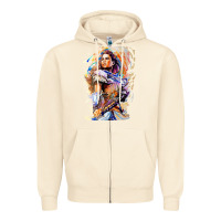 Sandshell ALOY - HORIZON FORBIDDEN WEST Zipper Hoodie - linhVisuals