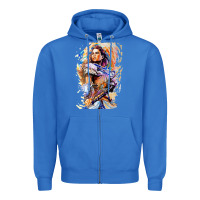 True Royal ALOY - HORIZON FORBIDDEN WEST Zipper Hoodie - linhVisuals