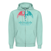 Seafoam HORIZON FORBIDDEN WEST Zipper Hoodie - linhVisuals