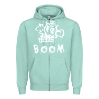 Seafoam arcane league of legends jinx boom Zipper Hoodie - linhVisuals