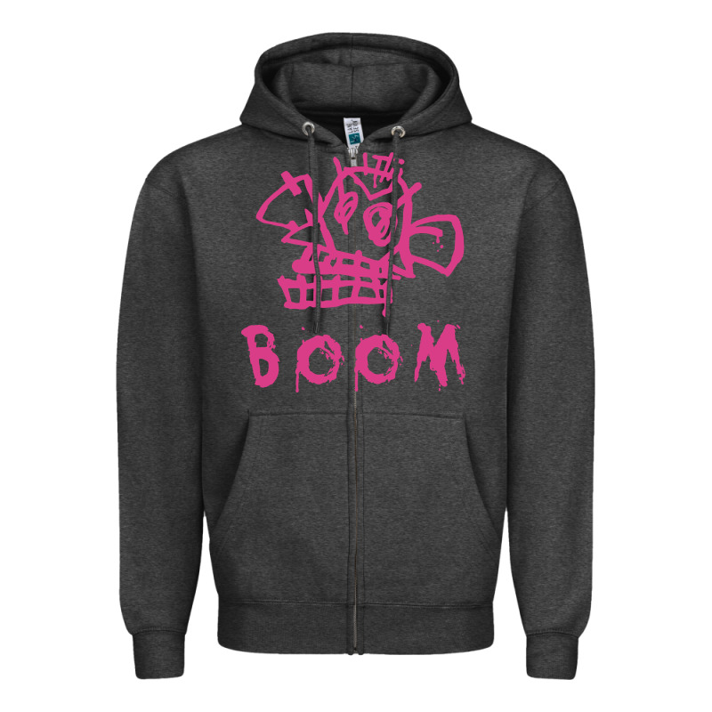 Arcane League Of Legends Jinx Boom Zipper Hoodie by linhVisuals | Teevron