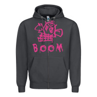 Smoke arcane league of legends jinx boom Zipper Hoodie - linhVisuals
