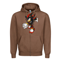 Chestnut Shadow The Hedgehog Zipper Hoodie - linhVisuals