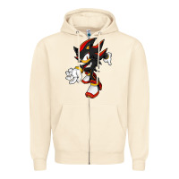 Shadow The Hedgehog Zipper Hoodie | Teevron