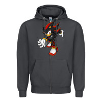 Smoke Shadow The Hedgehog Zipper Hoodie - linhVisuals