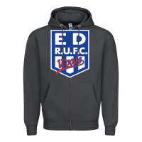 Smoke eastwood rugby Zipper Hoodie - linhVisuals