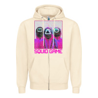 Sandshell spoky squids games Zipper Hoodie - linhVisuals