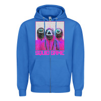 True Royal spoky squids games Zipper Hoodie - linhVisuals